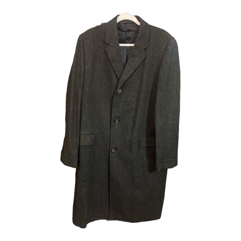 Fintex Clothes Vintage Mid‎ Length Wool Coat Size 12